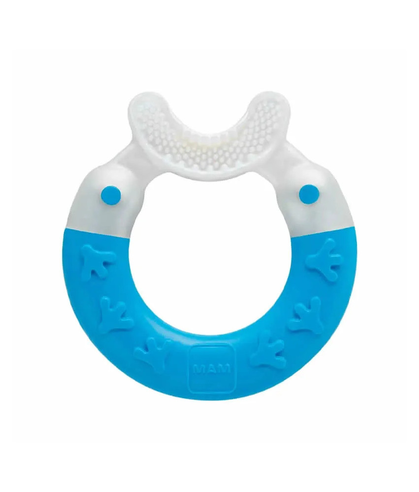 Mam Bite&Brush Teether Bleu