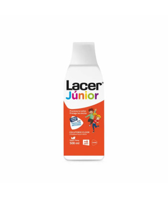 Bain de bouche quotidien au fluorure Lacer Fraise 500ml