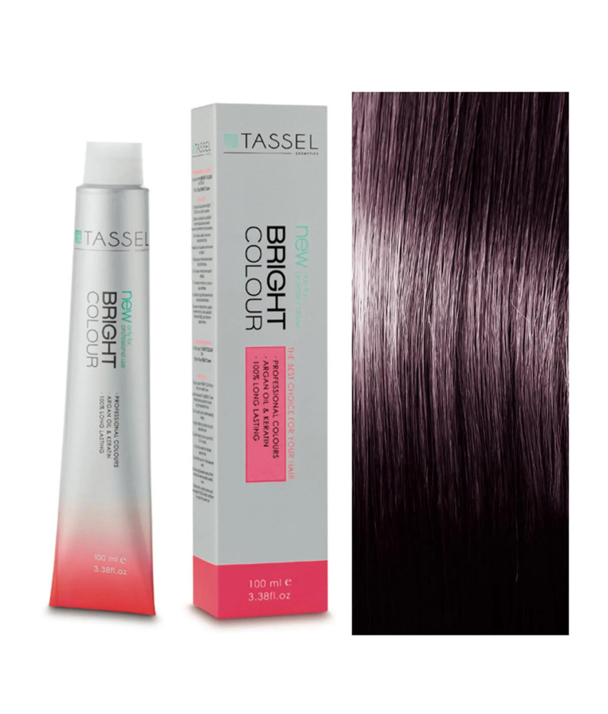 Eurostil New Bright Colour Tinte N4,20 Castaño Violeta 1un