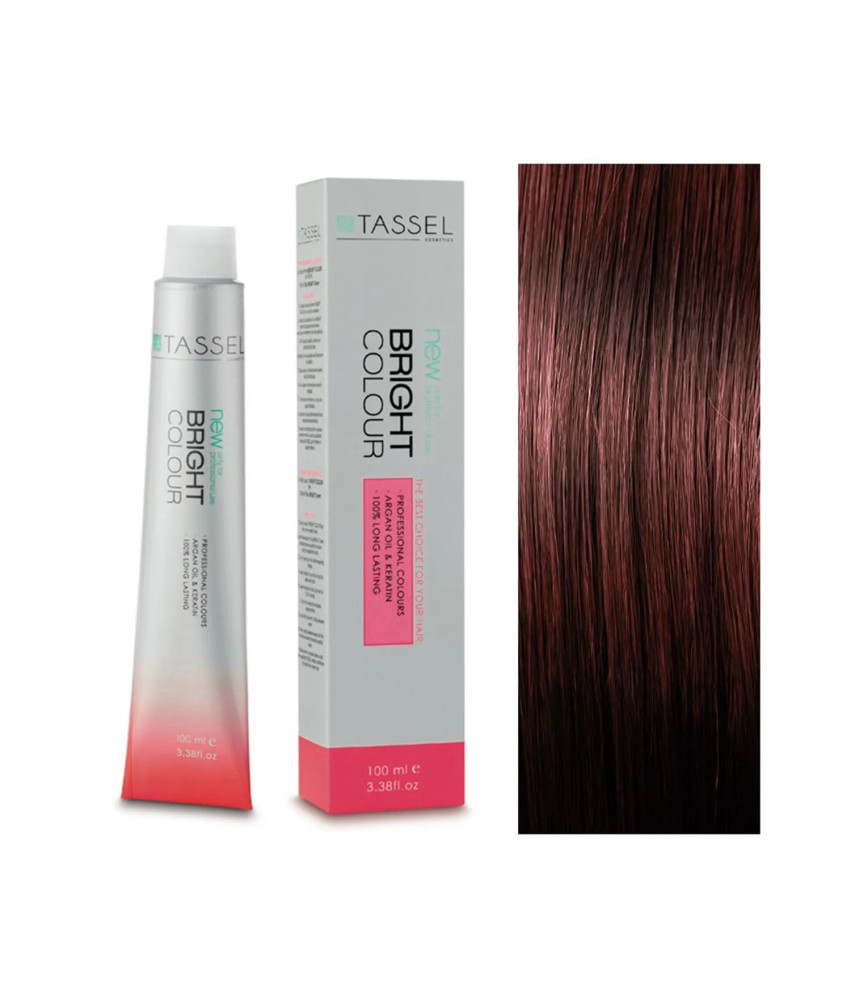 Eurostil New Bright Colour Tinte N5,6 Castaño Claro Rojo 1un