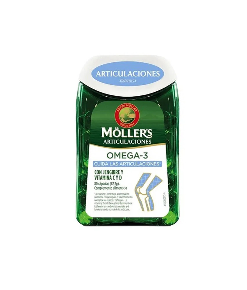 Moller's Articulations Oméga-3 80 Gélules