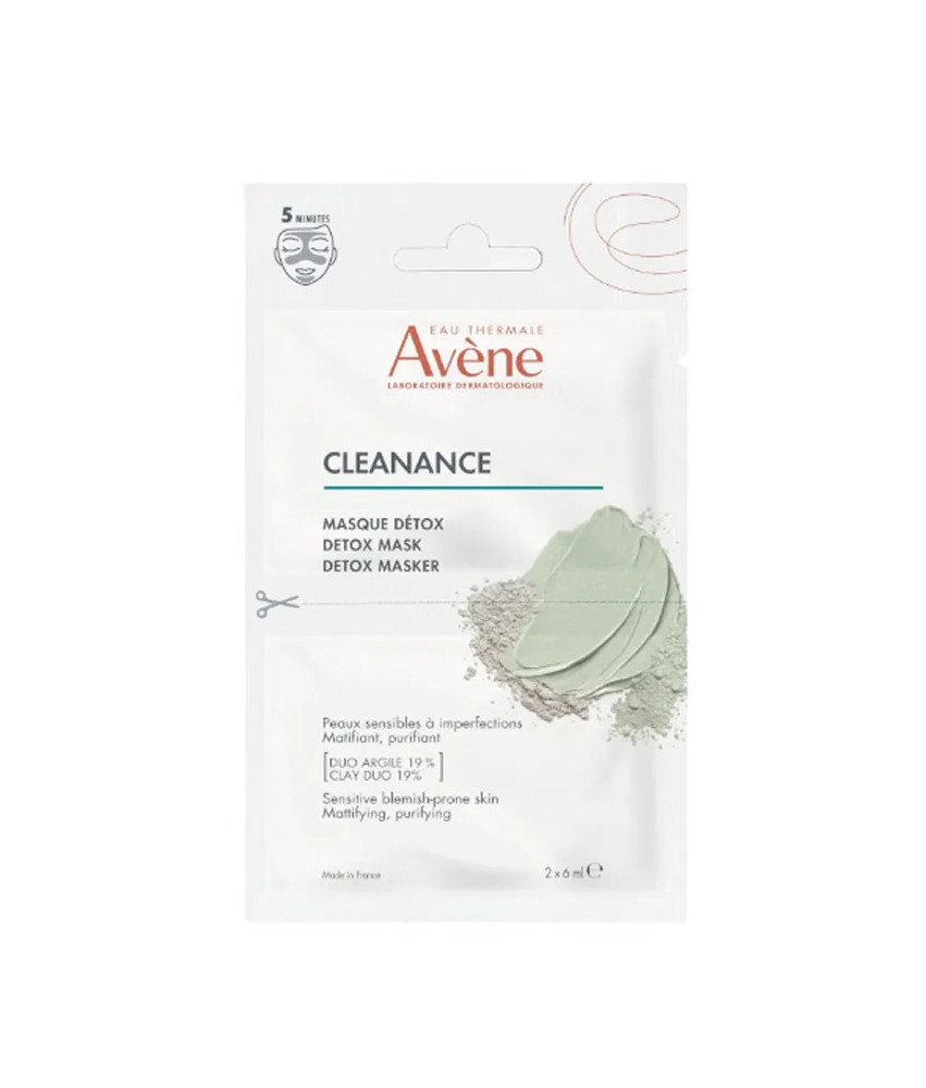 Avène Cleanance Masque Détox 2 x 6 ml