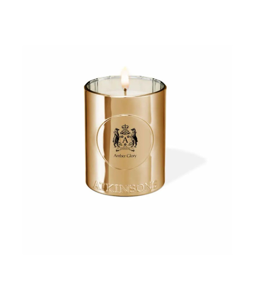 Atkinsons Amber Glory Scented Candle 200g