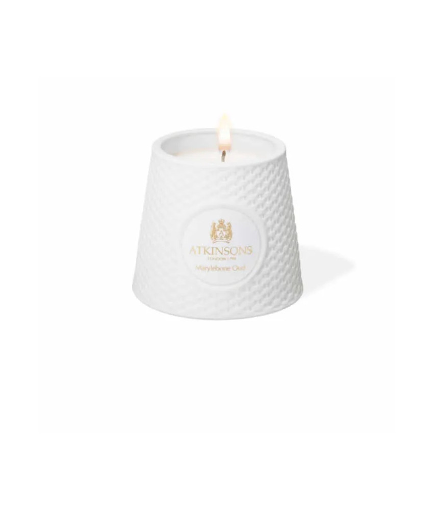 Atkinsons Marylebone Oud Scented Candle 200g