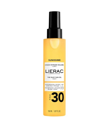  Lierac Sunissime L'Huile Soyeuse Solaire Corps Spf30 150ml