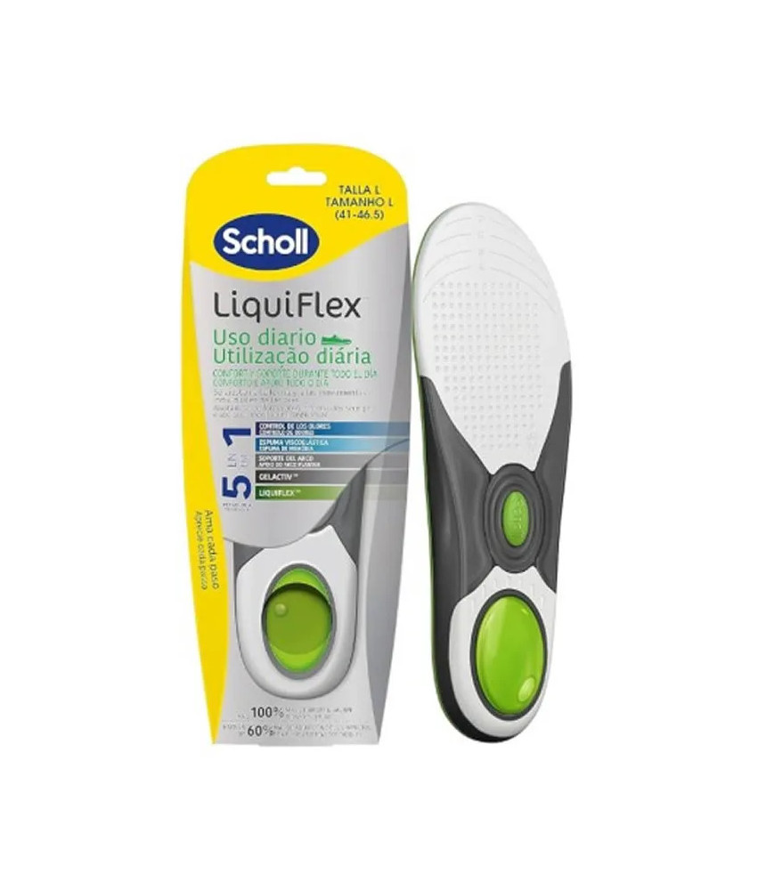 Semelles Scholl Liquiflex Quotidiennes 2Unités Taille L