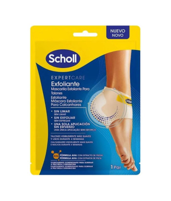 Masque Exfoliant Pour Talons Scholl 1 Paire