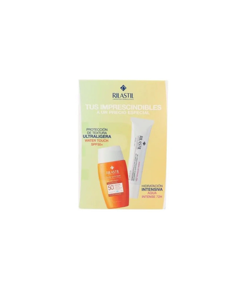 Rilastil Sun System Spf50+ Water Touch 50 ml Coffret 2 Pièces
