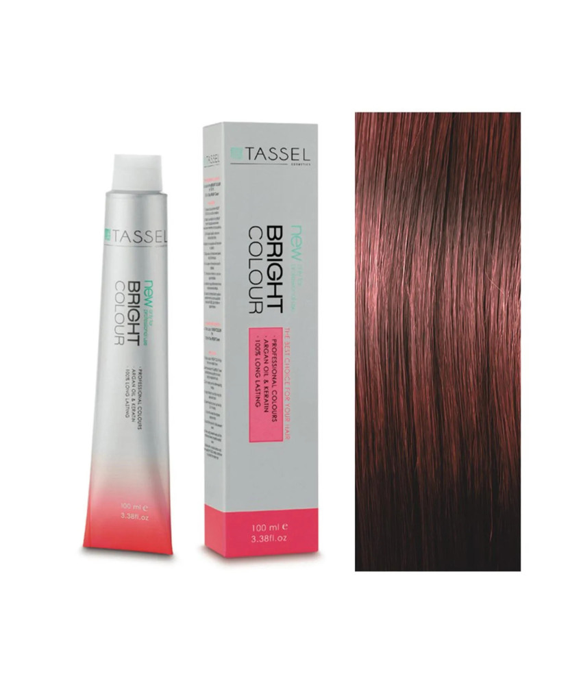 Eurostil Bright Colour Tinte 6,6 Rubio Oscuro Rojo 1un