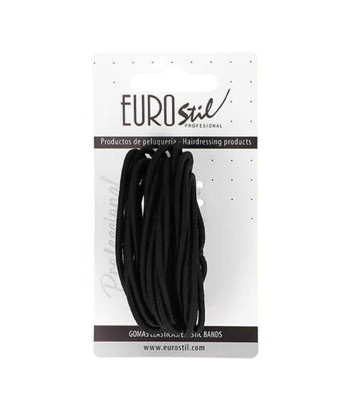 Eurostil Negro Negro Gomas Elasticas 1un