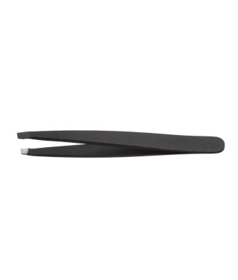Eurostil Dorada Punta Oblicua Pinza De Depilar 9cm 1un