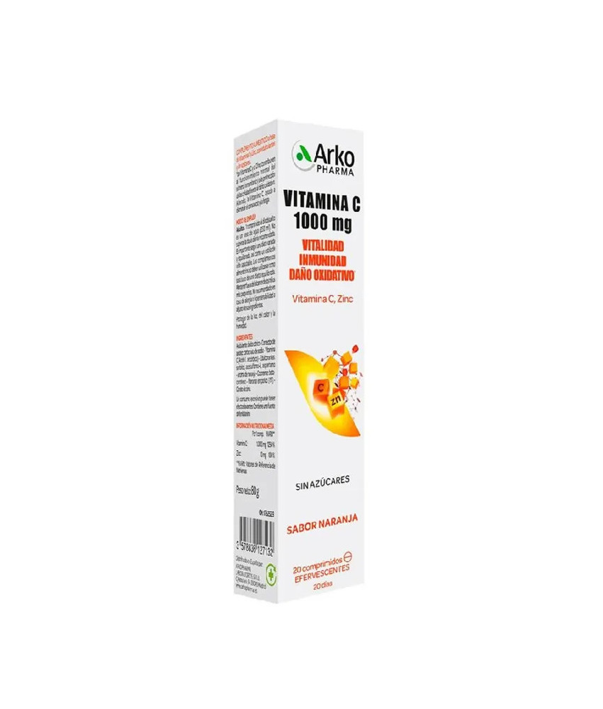 Arkopharma Vitamine C 1000 mg 20 Comprimés