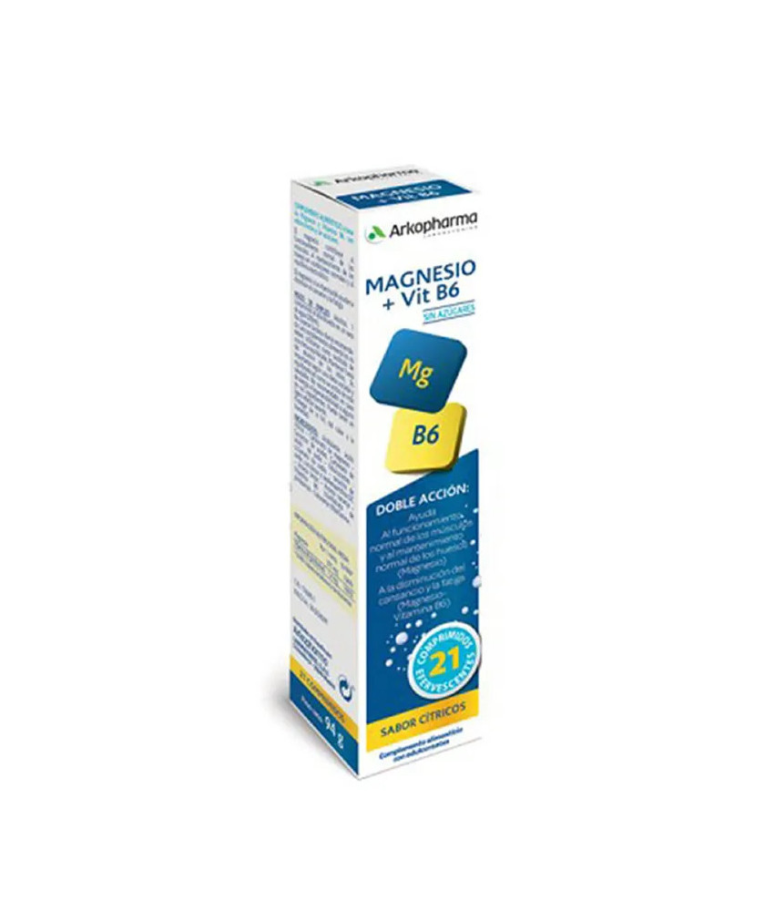 Arkopharma Arkomag Magnésium Et Vitamine B6 21 Comprimés Effervescents