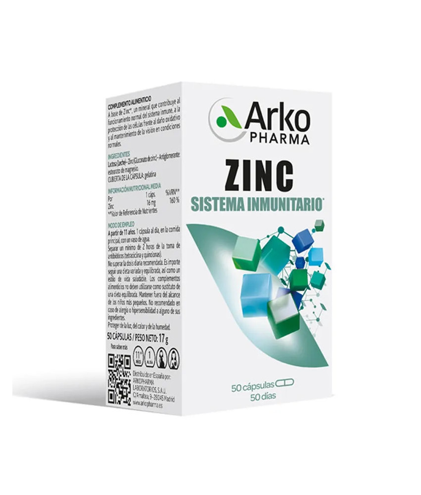 Arkopharma Zinc 50 Capsules