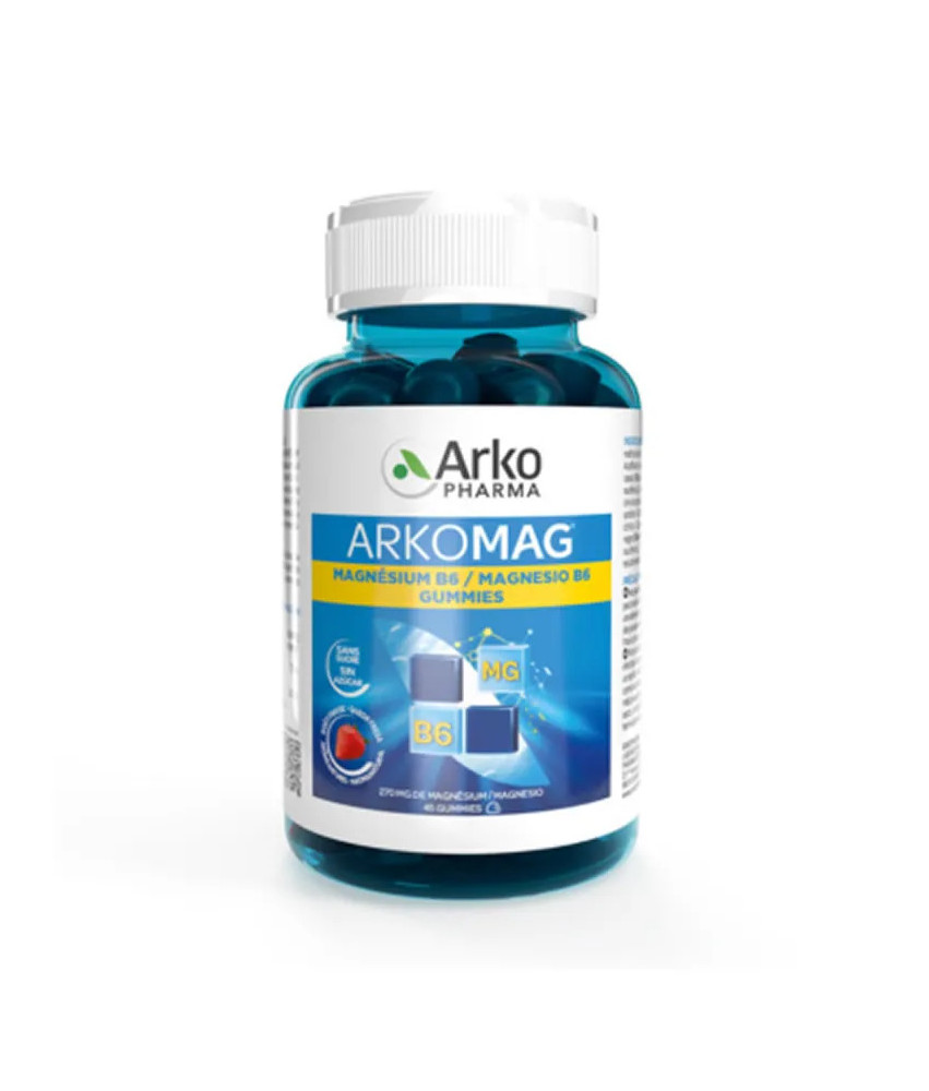 Arkopharma Arkomag Magnésium B6 45 Gommes
