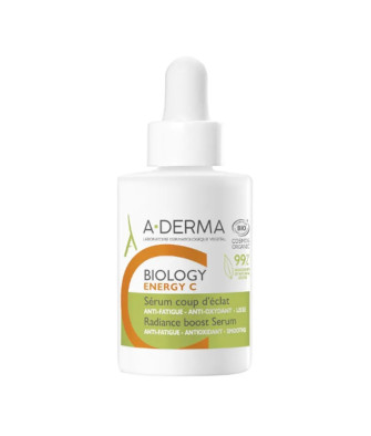 A-Derma Biology Energy C Sérum Éclat 30 ml