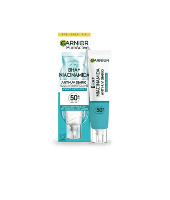 Garnier Pure Active Bha Niacinamida Fluido Anti-Imperfecciones Fps50 40ml