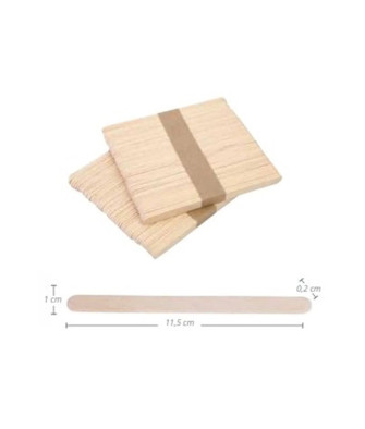 Eurostil Madera Bolsa De Espatulas 115x110mm Pack 100un