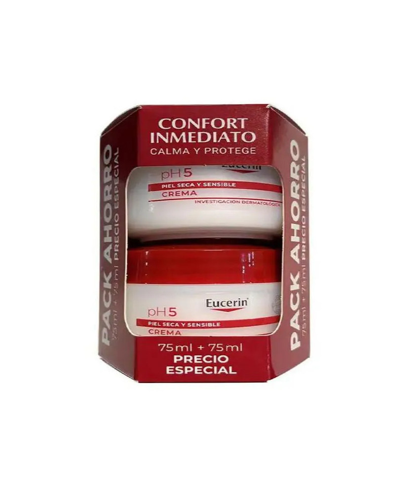 Eucerin ph5 Peaux Sèches et Sensibles 75ml+75ml