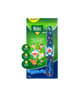Relec Doraemon Bracelet Anti-Moustique 1 Unité
