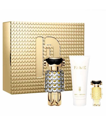 Paco Rabanne Fame Eau De Parfum Vaporisateur 80ml Coffret 3 Produits