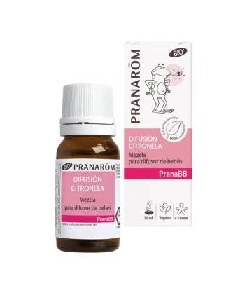 Pranarôm PranaBB Huiles Essentielles Diffuseur Purifiant Bébés 10 ml
