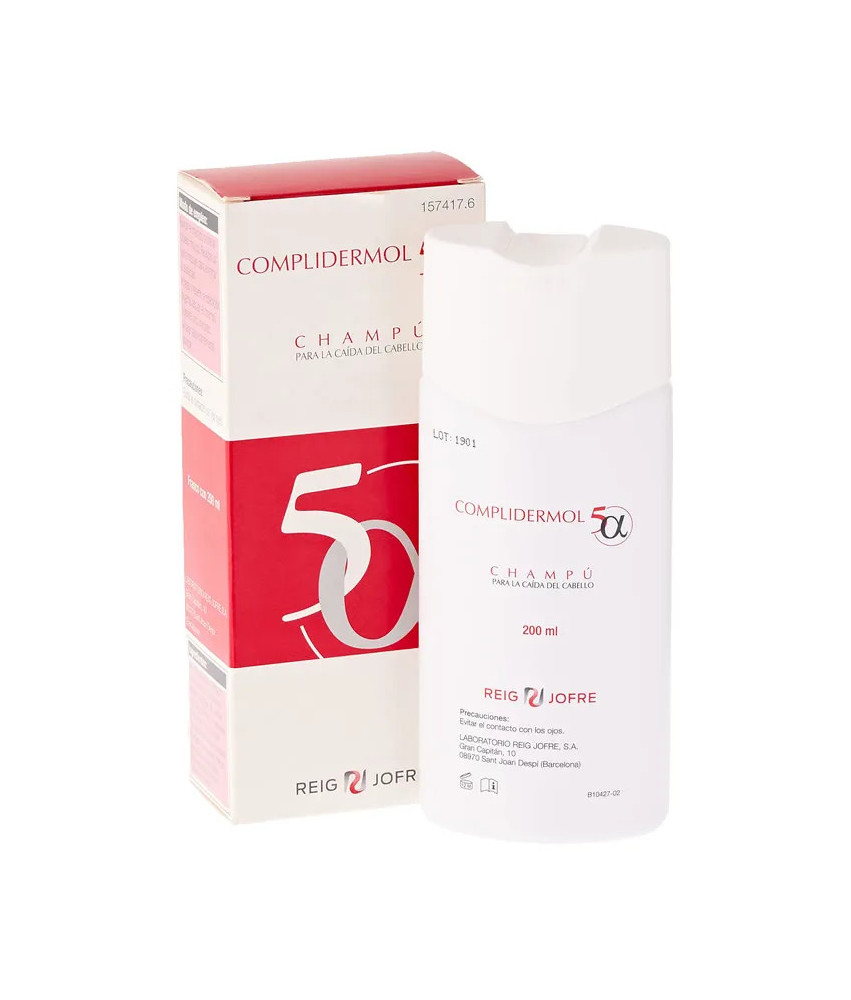 Complidermol 5 Alpha Shampooing Anti-Chute 200ml