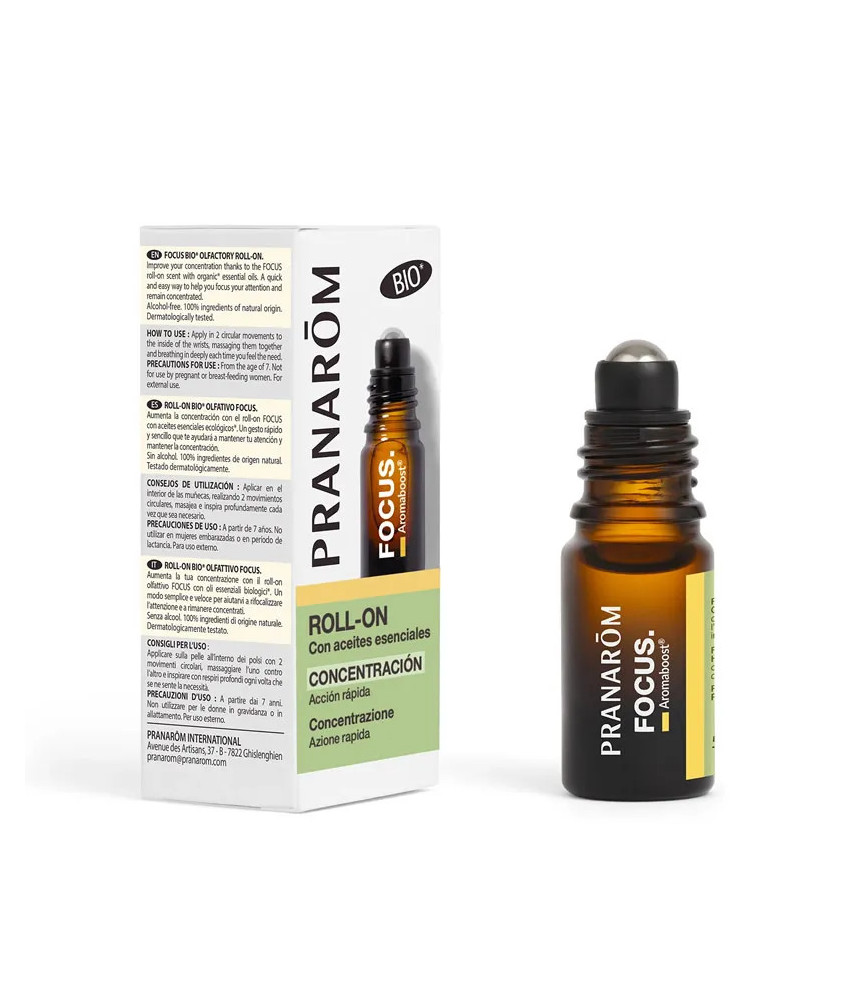 Pranarom Aromaboost Concentration Roll-On 5ml