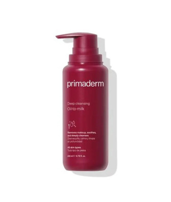 Primaderm Huile Nettoyante Profonde En Lait 200ml