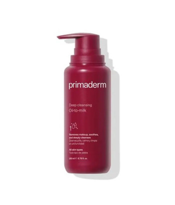 Primaderm Huile Nettoyante Profonde En Lait 200ml