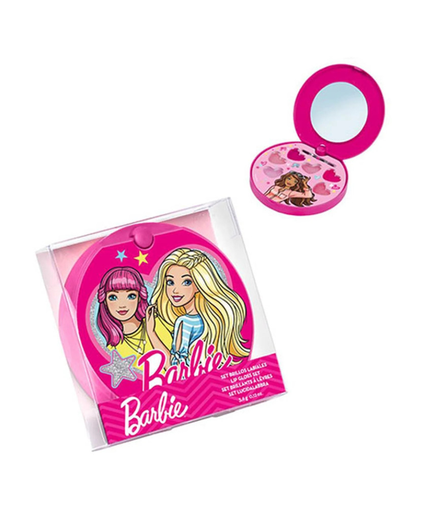Cartoon Lorenay Barbie Polvera Espejo Brillo L C