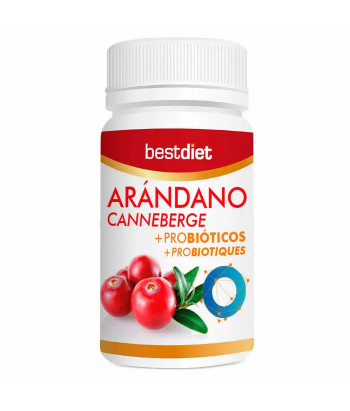 Best Diet Arándano Canneberge+Probióticos 30 Caps
