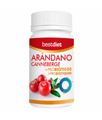 Best Diet Arándano Canneberge+Probióticos 30 Caps
