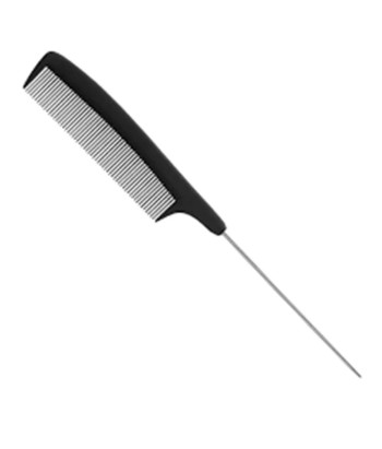 Eurostil Carbon Peine Profesional Pua De Metal 1un