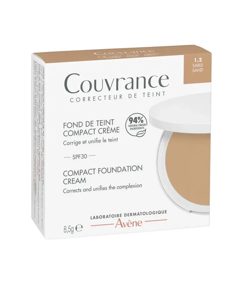 Couvrance Fond De Teint Compact Crème 1.2 Sable