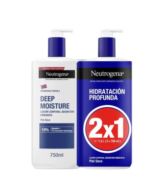 Lotion hydratante Neutrogena 2x750ml