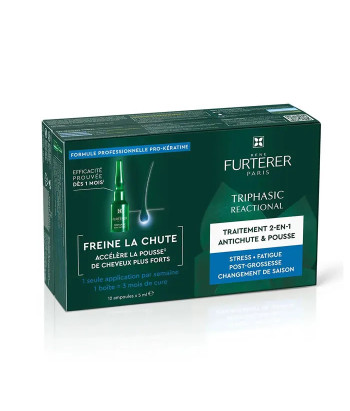 Rene Furterer Triphasic Traitement Anti-Chute 12 Ampoules