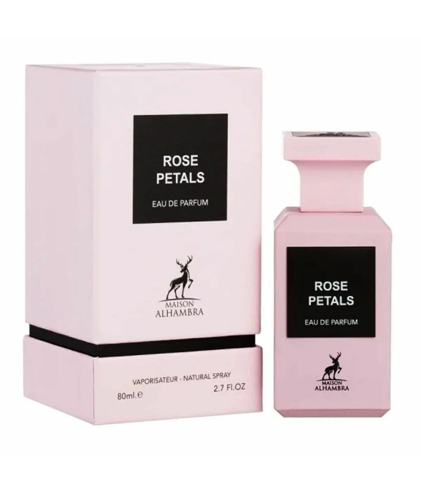 Maison Alhambra Rose Petals Eau De Parfum 80ml Spray