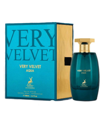 Maison Alhambra Very Velvet Aqua Velvet Velvet Eau De Parfum 100ml Spray