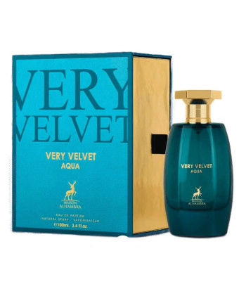 Maison Alhambra Very Velvet Aqua Velvet Velvet Eau De Parfum 100ml Spray