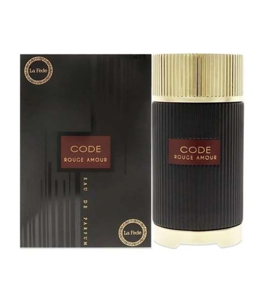 Khadlaj Perfumes La Fede Code Rouge Amour Eau De Parfum 100ml