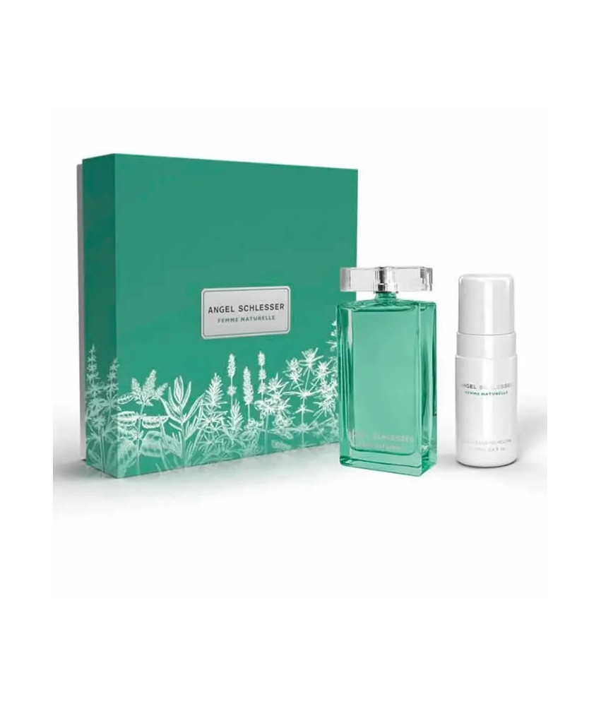 Angel Schlesser Femme Naturelle Eau De Toilette Vaporisateur 100ml Coffret 2 Produits