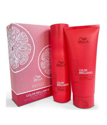 Wella Invigo Color Brilliance Duo Champu 1un Acondicionador 1u