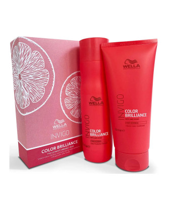Wella Invigo Color Brilliance Duo Champu 1un Acondicionador 1u