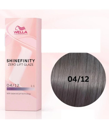 Wella Shinefinity Zero Lift Glaze Tinte 04-12 60ml