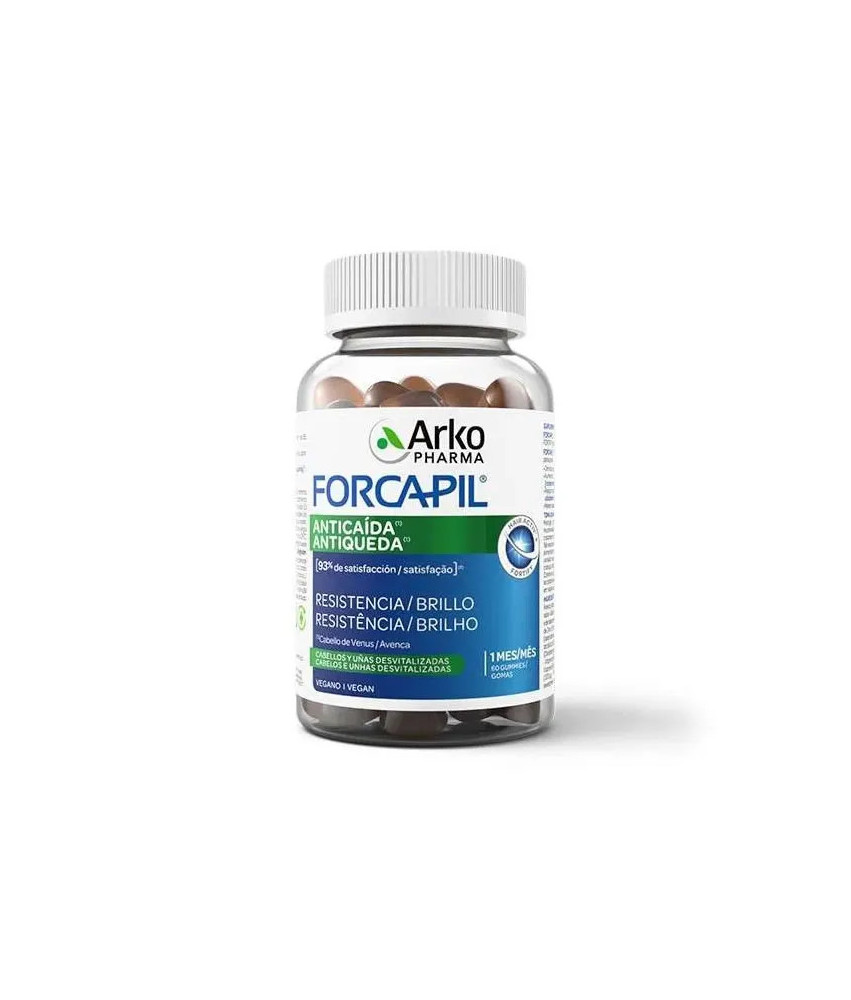 Arkopharma Forcapil Anti-Chute 60 Bonbons Gommes