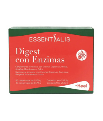 Heel Essentialis Digest Avec Enzymes 45 Comprimés