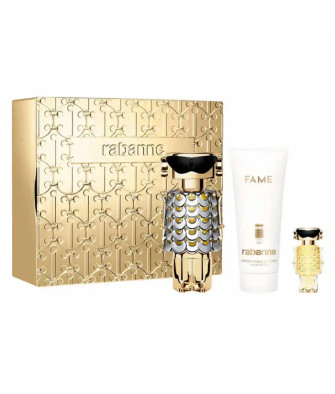  Paco Rabanne Fame Eau De Parfum Vaporisateur 80ml Coffret 3 Produits