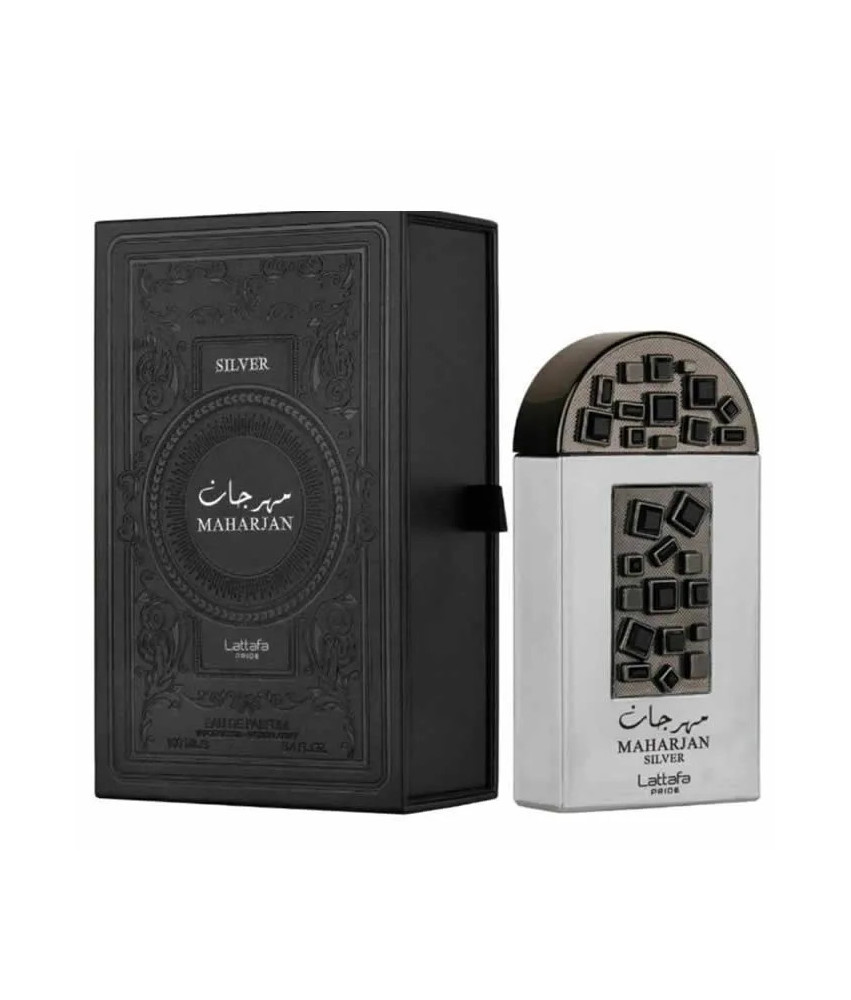 LATTAFA PRIDE MAHARJAN SILVER EAU DE PARFUM SPRAY 100ML