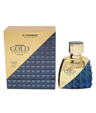 Al Haramain Gold Crystal Sapphire Extracto De Perfume 100ml